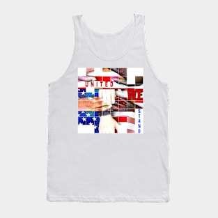 American Independence Day United We Stand Tank Top